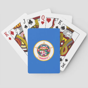 Minnesota State Flag Design Playing Cards