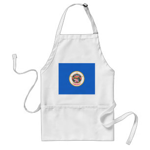 Minnesota State Flag Design Standard Apron
