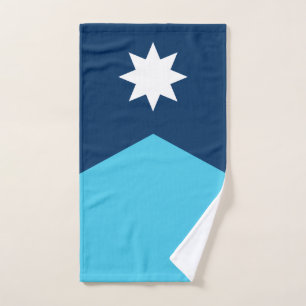 Minnesota State Flag Hand Towel