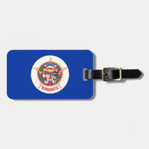 Minnesota State Flag Luggage Tag