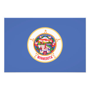 Minnesota State Flag Photo Print