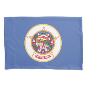 Minnesota State Flag Pillowcase