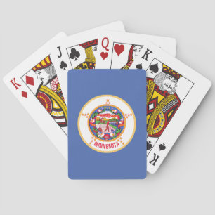 Minnesota State Flag Playing Cards