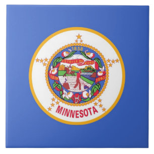 Minnesota State Flag Tile