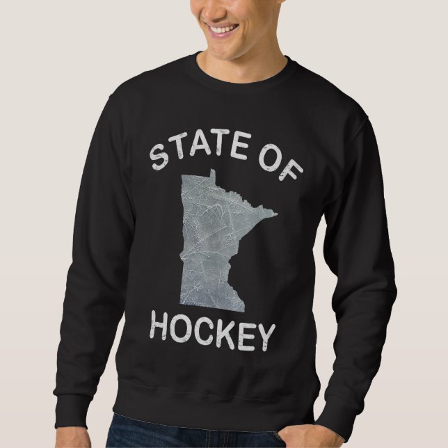 Minnesota State of Hockey Hoodie State of Hockey 1 (Front)