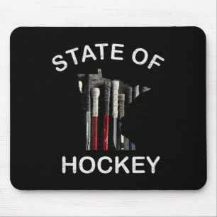 Minnesota State Of Hockey Shirt - State Of Hockey Mouse Pad