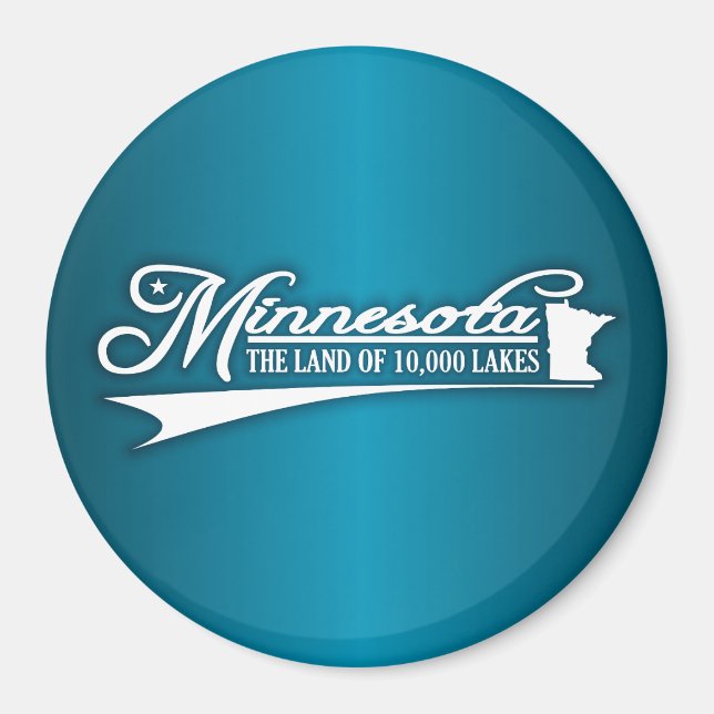 Minnesota State of Mine Magnet (Front)