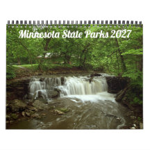 Minnesota State Parks 2027 Calendar