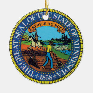 Minnesota State Seal Ornament