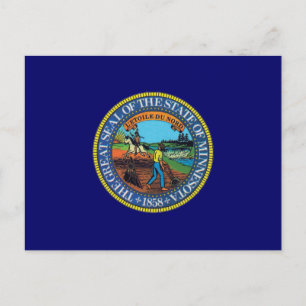 Minnesota State Seal Postcard