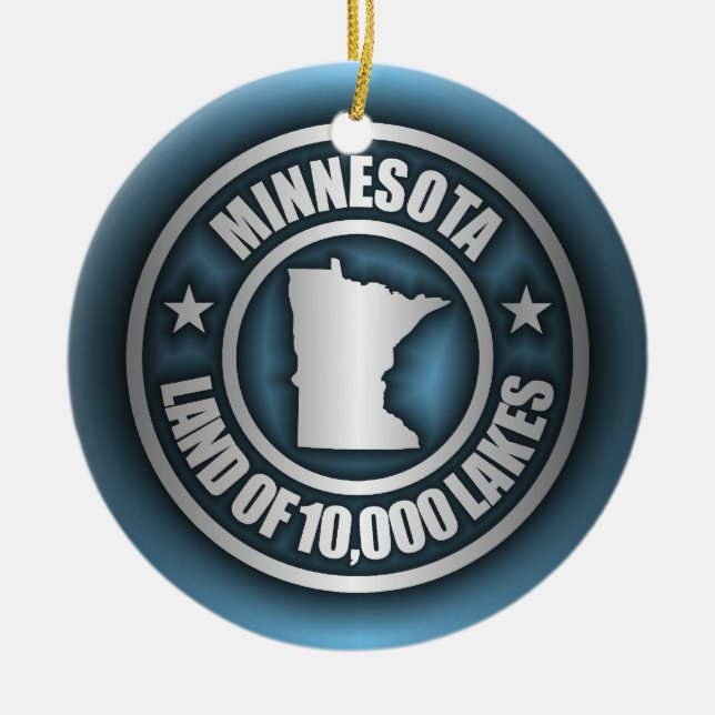 "Minnesota Steel 2" Ornaments (Front)