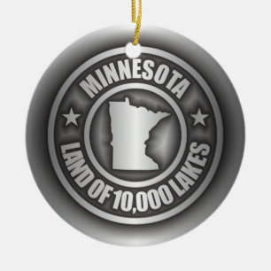 "Minnesota Steel" Ornaments
