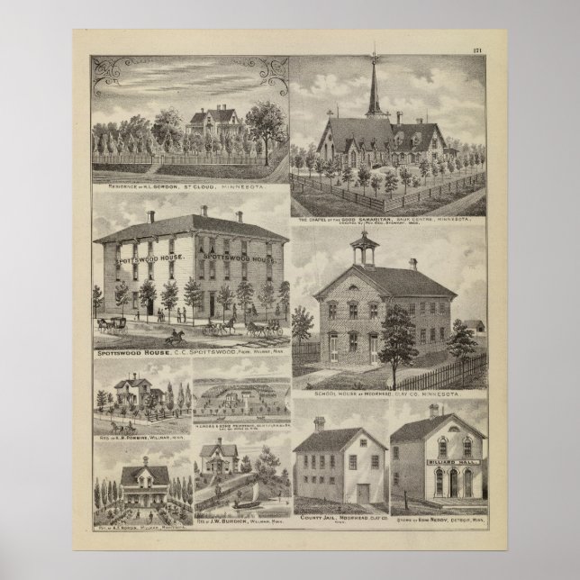Minnesota Surroundings Poster (Front)