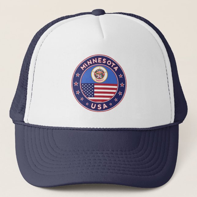 Minnesota Trucker Hat (Front)