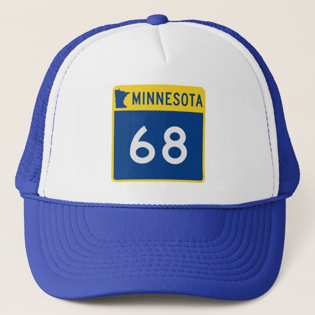 Minnesota Trunk Highway 68 Trucker Hat (Front)
