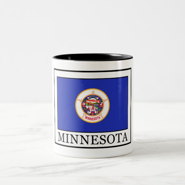Minnesota Two-Tone Coffee Mug (Center)