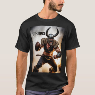 Minnesota Viking playing T-Shirt