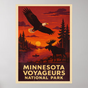Minnesota Voyageurs National Park V02 Poster