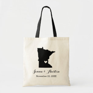 Minnesota Wedding Welcome Tote Bag
