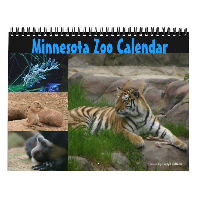 Minnesota Zoo Calendar (Cover)