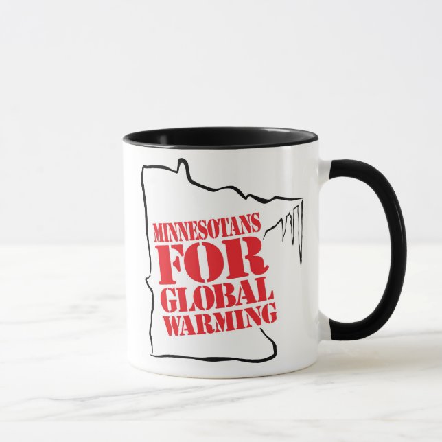 Minnesotans FOR Global Warming Coffee Mug (Right)