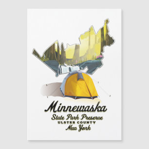 Minnewaska State Park New York Travel poster.
