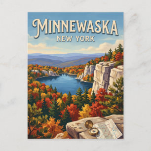 Minnewaska State Park Preserve New Paltz New York Postcard