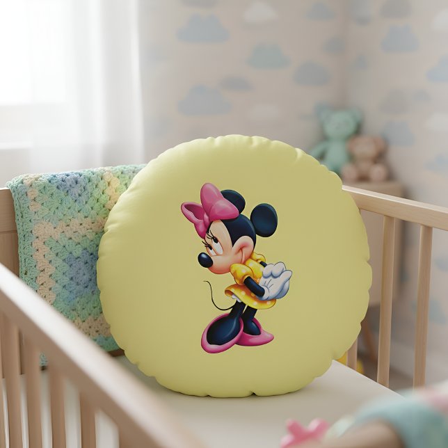 Minni Round Pillow (Creator Uploaded)