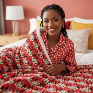 Minni Sherpa Blanket