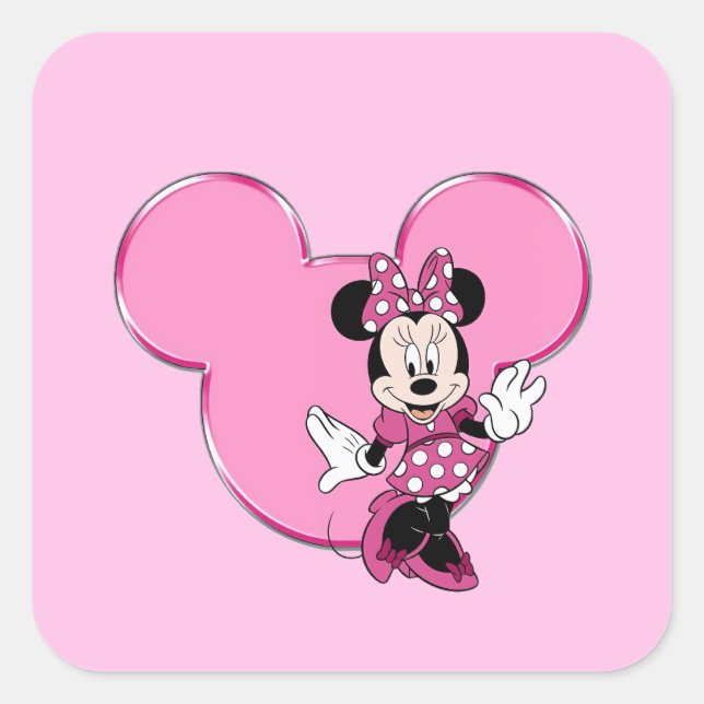 Minni Square Sticker (Front)