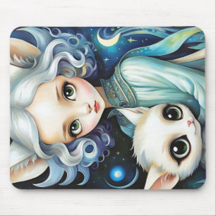 Minnie and Mac Mouse Pad