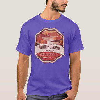 Minnie Island State Park New London County Connect T-Shirt