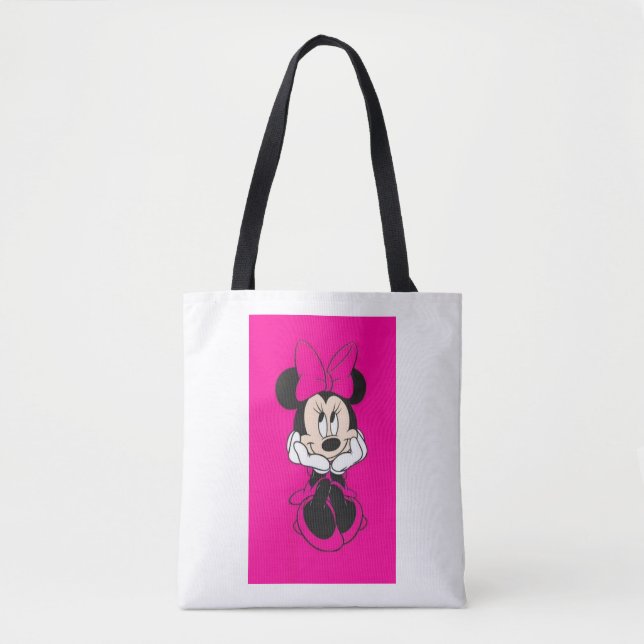 Minnie mouse tote bag (Front)
