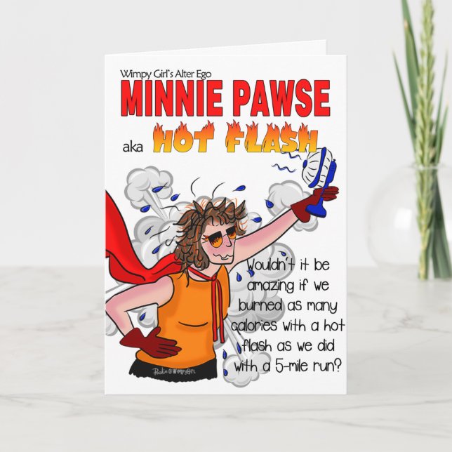 Minnie Pawse - World Menopause Day Card (Front)