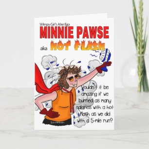 Minnie Pawse - World Menopause Day Card