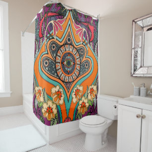 MINNIE purple Shower Curtain