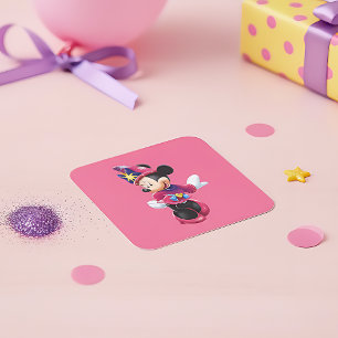 Minnie Square Sticker