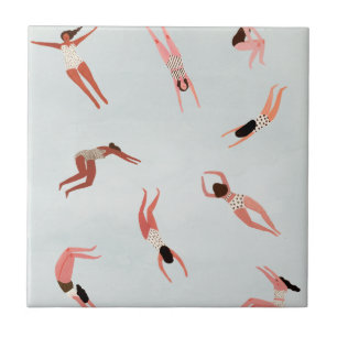 Minnows Ceramic Tile