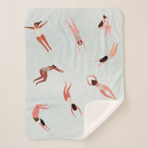 Minnows Sherpa Blanket