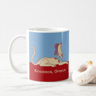 Minoan Griffin from the Knossos Throne Room Fresco Coffee Mug