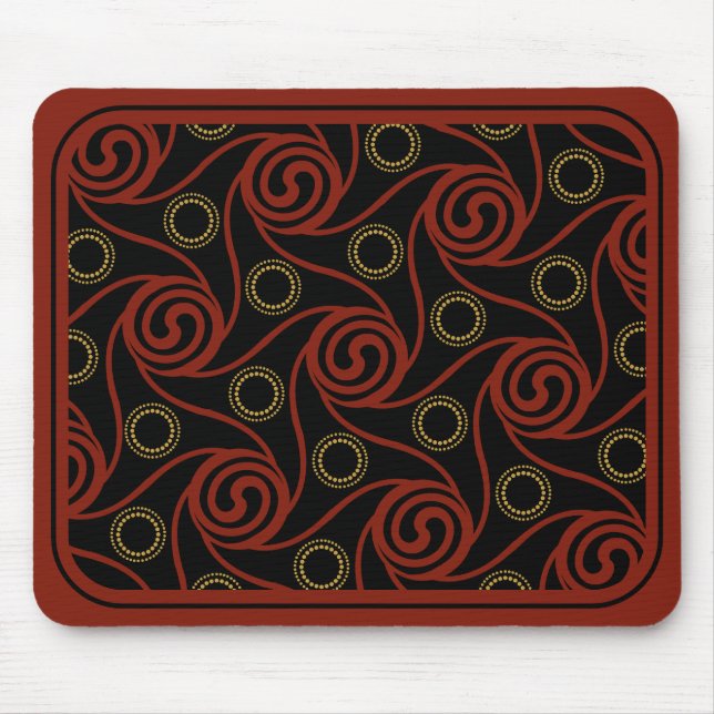 Minoan Labyrinth Spiral Mousepad (Front)