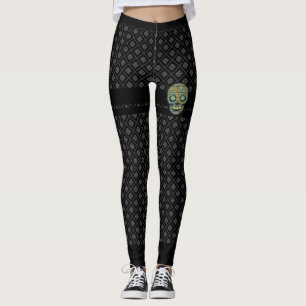 Minoan skull leggings