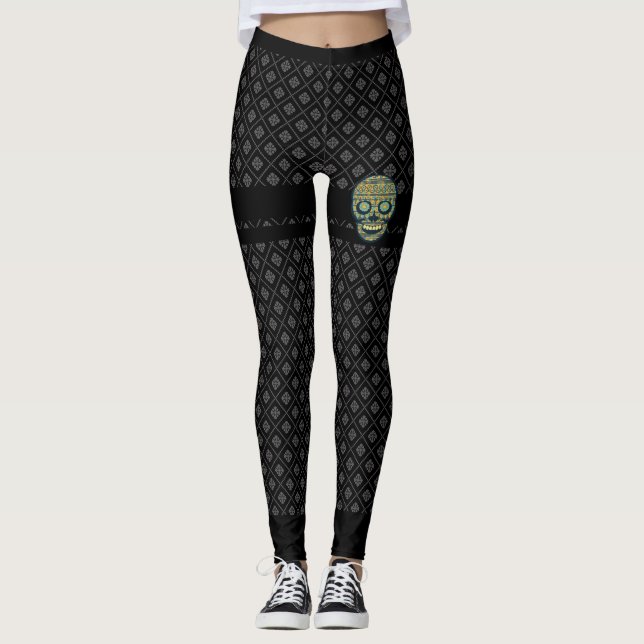 Minoan skull leggings (Front)