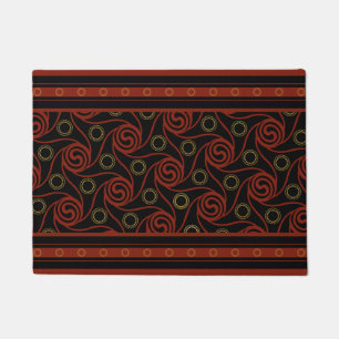 Minoan Spiral Doormat - Ancient Greek Art