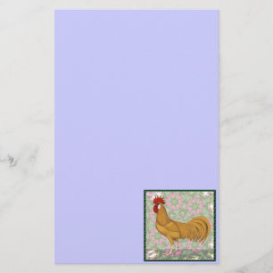 Minorca: Old-fashioned Rooster Stationery
