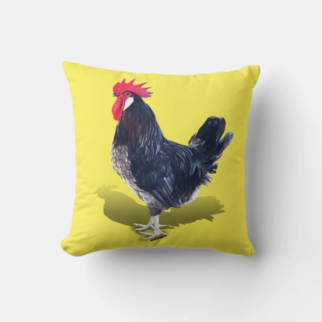 Minorca Rooster Cushion (Front)