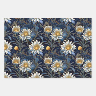 Minot Winter Blossom Gift Wrap
