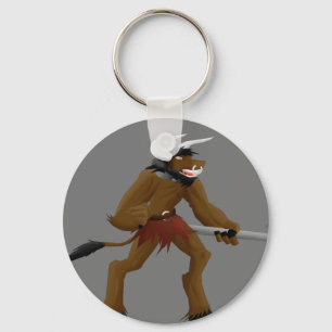 Minotaur Key Ring