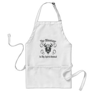 Minotaur My Spirit Animal Ancient Greek Mythology Standard Apron