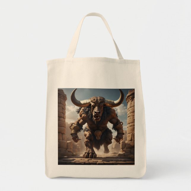 Minotaur Tote Bag (Front)